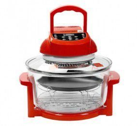 Lò nướng thủy tinh Lucky Home LK-2344KS - Công suất 1400W - Hàng chính hãng