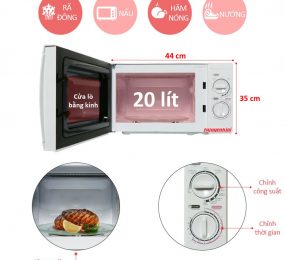 Lò vi sóng Aqua AEM-G2088W(VE3) - Hàng chính hãng