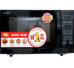 Lò vi sóng điện tử có nướng Sharp R-G573VN-B - Hàng chính hãng