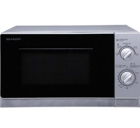 Lò vi sóng Sharp R-202VN-S 20L (Xám) - Thương hiệu Nhật Bản - Hàng chính hãng
