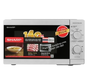 Lò vi sóng Sharp R-211TV-SL 21 lít  - Hàng chính hãng