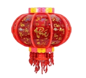 Lồng đèn quả cầu tự xoay Size 60, Đường kính 42cm - Hàng chính hãng