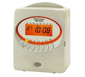 Máy chấm công thẻ giấy Seiko QR-6560