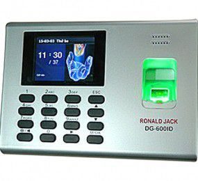 Máy chấm công vân tay Ronald Jack DG-600ID - Hàng chính hãng