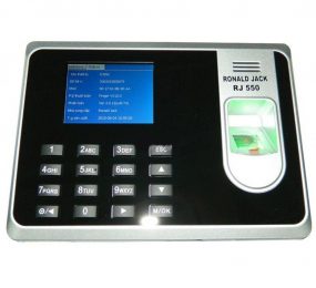 Máy chấm công vân tay thẻ giấy Ronald Jack RJ 550 - Hàng chính hãng