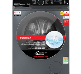 Máy giặt sấy Toshiba Inverter giặt 12.5 kg - sấy 8 kg... - Hàng chính hãng