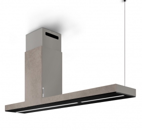 Máy hút mùi áp tường Elica HAIKU ISLAND CONCRETE/A/180 - Hàng chính hãng