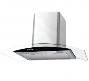 Máy hút mùi kính cong Bluestone HOB-8735 - Hàng chính hãng