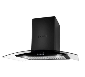 Máy hút mùi kính cong Spelier SP-651G BLACK - Hàng chính hãng