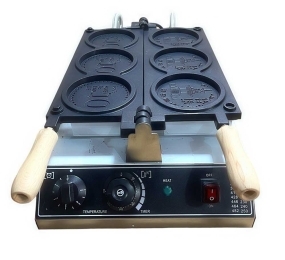 Máy làm bánh đồng xu Hàn Quốc 10 Won JC-3 loại 3 khuôn