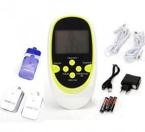 Máy massage trị liệu + 8 miếng dán Health Herald - Hàng chính hãng