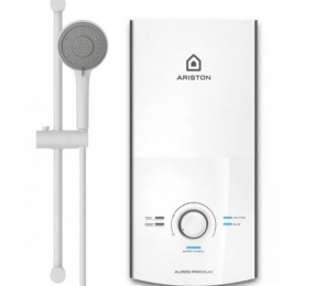 Máy nước nóng trực tiếp Ariston Aures Premium 4.5P - Hàng chính hãng