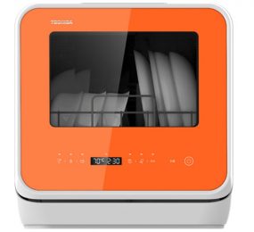 Máy rửa chén bát mini Toshiba DWS-22AVN D - Hàng chính hãng