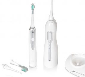 Máy tăm nước kèm bàn chải siêu âm Rio DCIT - Hàng chính hãng