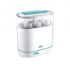 Máy tiệt trùng bình sữa 3 trong 1 Philips Avent 284.02 - Hàng chính hãng