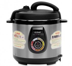 Nồi áp suất điện Gali GL-1601 - Dung tích 6 lít - Hàng chính hãng