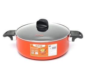 Nồi canh chống dính sắc màu Supor S08A26 - Hàng chính hãng