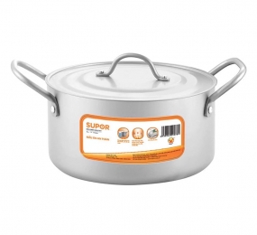 Nồi canh nhôm oxy hóa mềm Healthy Supor HT08008-6 - Hàng chính hãng