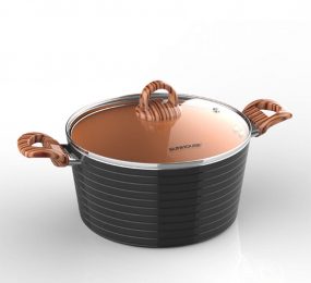 Nồi Ceramic đáy từ Sunhouse SHG2018MCA - Hàng chính hãng
