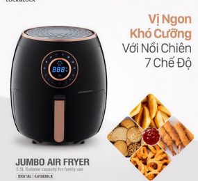 Nồi chiên không dầu Lock&Lock EJF383 - 5.5 lít - Hàng chính hãng