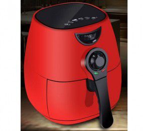 Nồi chiên nướng không dầu Kasumi CKD-01 (Đỏ) - Hàng chính hãng