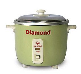 Nồi cơm điện Kim Cương KC-0.3LR - Nắp rời 0.3 lít - Hàng chính hãng