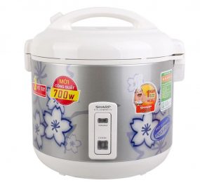 Nồi cơm điện nắp gài Sharp KS-N181ETV-SL - Hàng chính hãng