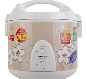 Nồi cơm điện nắp gài Sharp KS-N191ETV-SB - Hàng chính hãng