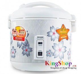Nồi cơm điện Sharp KS-182ETV - Thương hiệu Nhật Bản - Hàng chính hãng