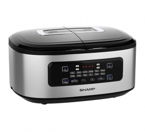 Nồi cơm điện tử 2 ngăn Sharp KN-TC50VN-SL - Hàng chính hãng
