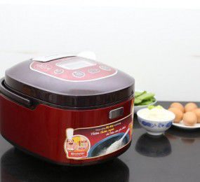 Nồi cơm điện tử Sharp KS-TH18 RD - Hàng chính hãng