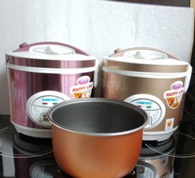 Nồi cơm điện nắp gài Asanzo RC-18AW - Hàng chính hãng