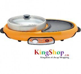 Bếp lẩu nướng Homemax HMNL-JQH-100/40 - Thương hiệu Mã Lai - Hàng chính hãng