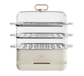 Nồi hấp điện 3 tầng Bear SB-NH12L - Hàng chính hãng