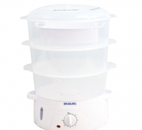 Nồi hấp điện 3 tầng Braburg B3K