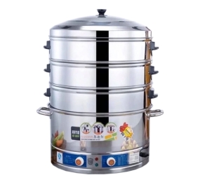 Nồi hấp điện 3 tầng công xuất 3000W Sudier Size-40cm