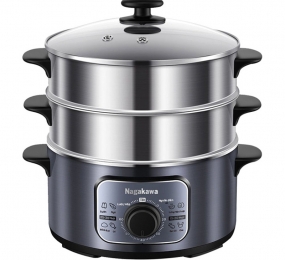Nồi hấp điện đa năng Nagakawa NAG3310 - Hàng chính hãng