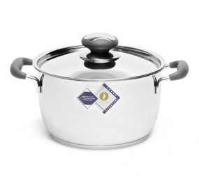 Nồi inox 3 đáy Fivestar N24-3DC 24cm - Hàng chính hãng