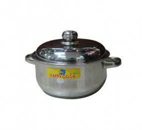 Nồi Inox 3 đáy Happy Cook N18-3DHL - Đường kính 18cm - Hàng chính hãng