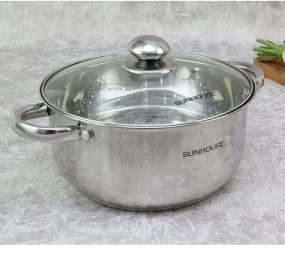 Nồi Inox 3 đáy Sunhouse SHG22124 - Hàng chính hãng