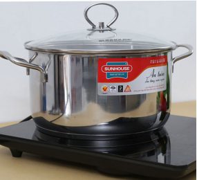 Nồi Inox 3 đáy Sunhouse SHG24124 - Hàng chính hãng