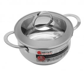 Nồi inox 5 đáy Elmich Celestine 5278 24 cm - Hàng chính hãng