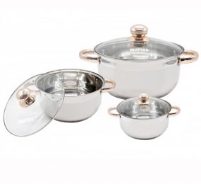 Nồi inox Matika MTK-C3 - Hàng chính hãng