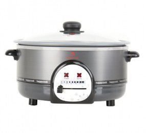 Nồi lẩu điện đa năng Happy Cook HCHP-300A - Dung tích 2.8L - Hàng chính hãng