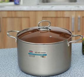 Nồi nhôm Anod Sunhouse SHG 88-28S - Hàng chính hãng