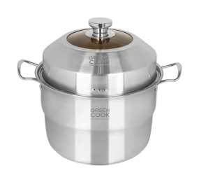 Nồi xững hấp inox đa năng Greencook GCST01-26IH