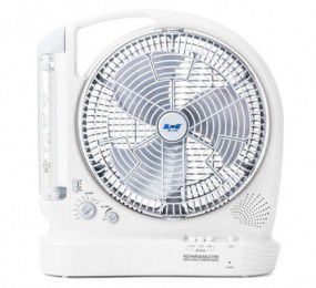 Quạt sạc Alpha AF-1701 - Đèn tube - FM/AM - 2 bình ắc qui - Hàng chính hãng
