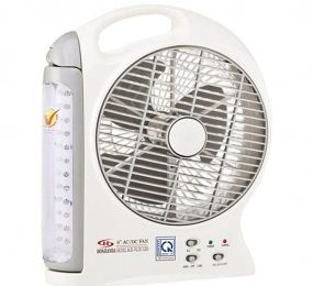  Quạt sạc kiêm đèn sạc Honjianda HJD-FL101 LED - Hàng chính hãng