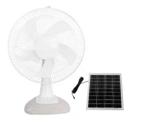 Quạt sạc năng lượng mặt trời Stand Fan JQ001-W - Hàng chính hãng