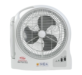 Quạt sạc tích điện Honjianda HJD-FL 313LED (1 Bình 6V5Ah) - Hàng chính hãng